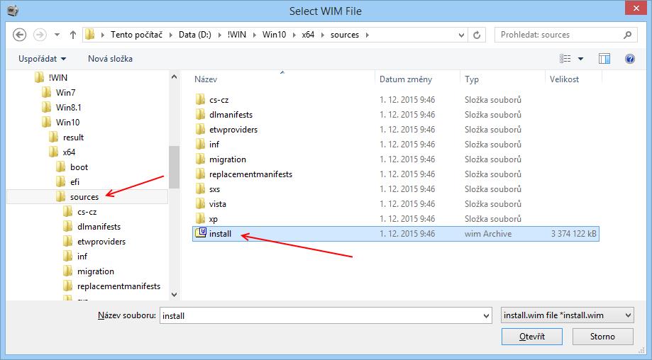 soubor install.wim